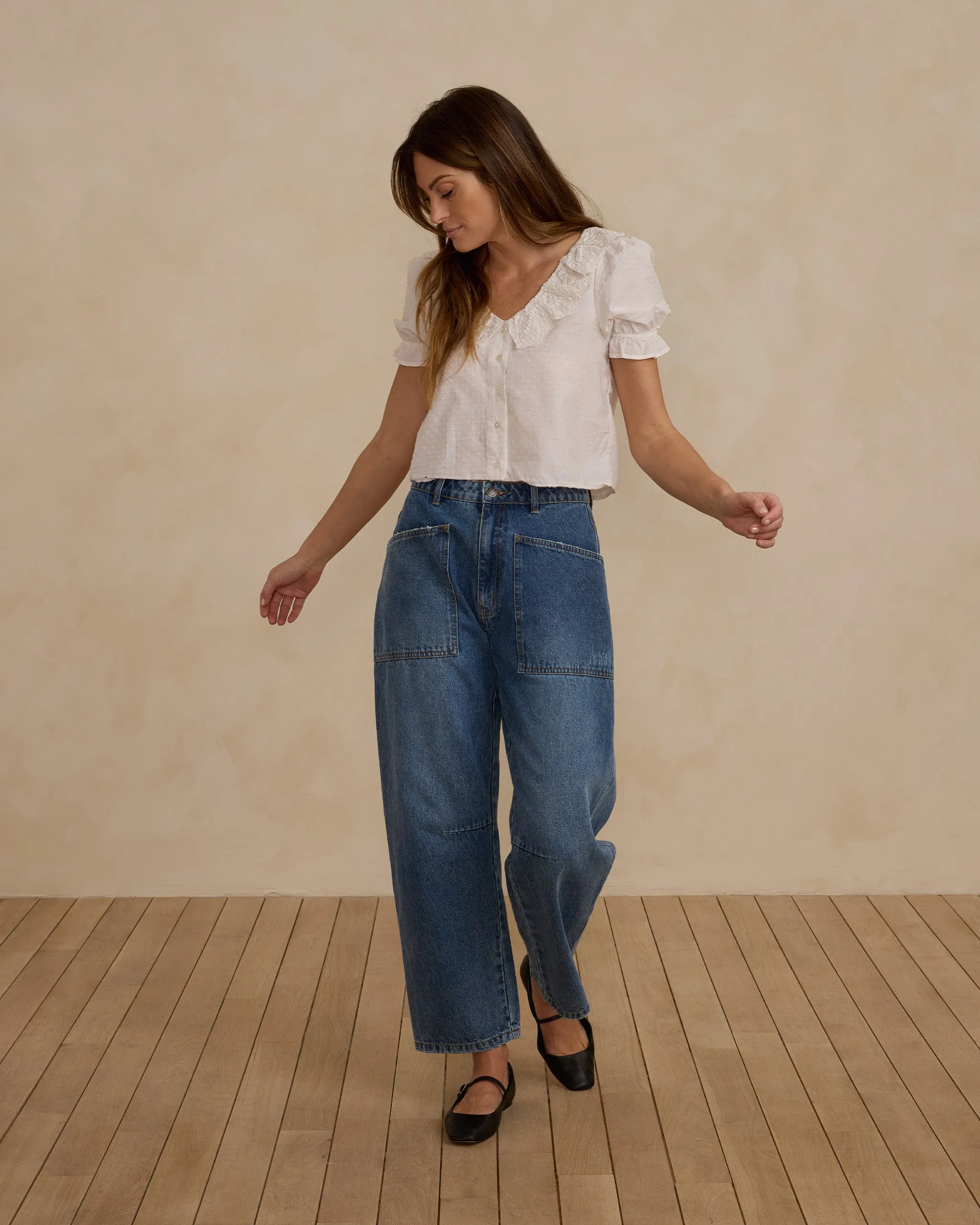 Bella Blouse || Natural