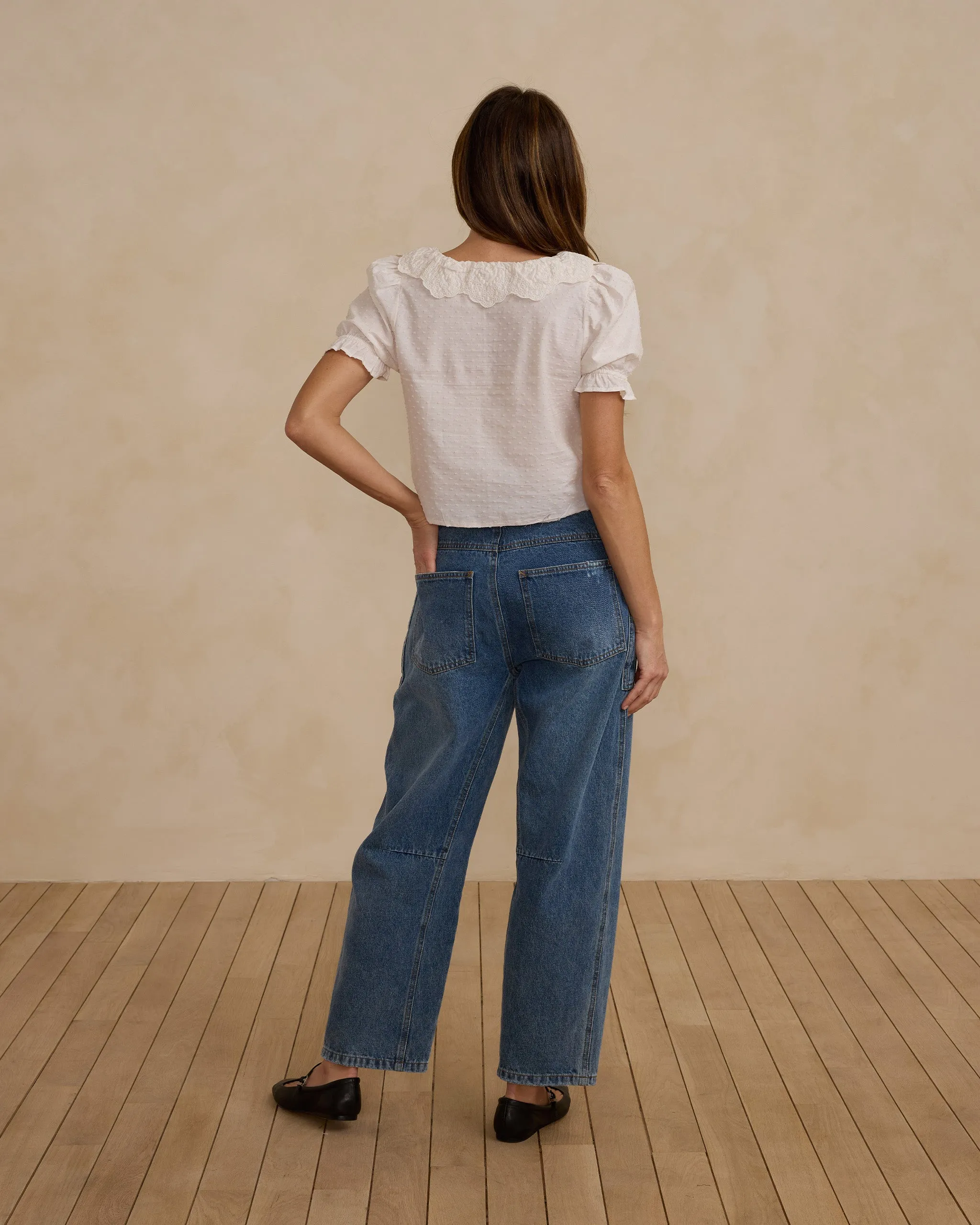 Bella Blouse || Natural