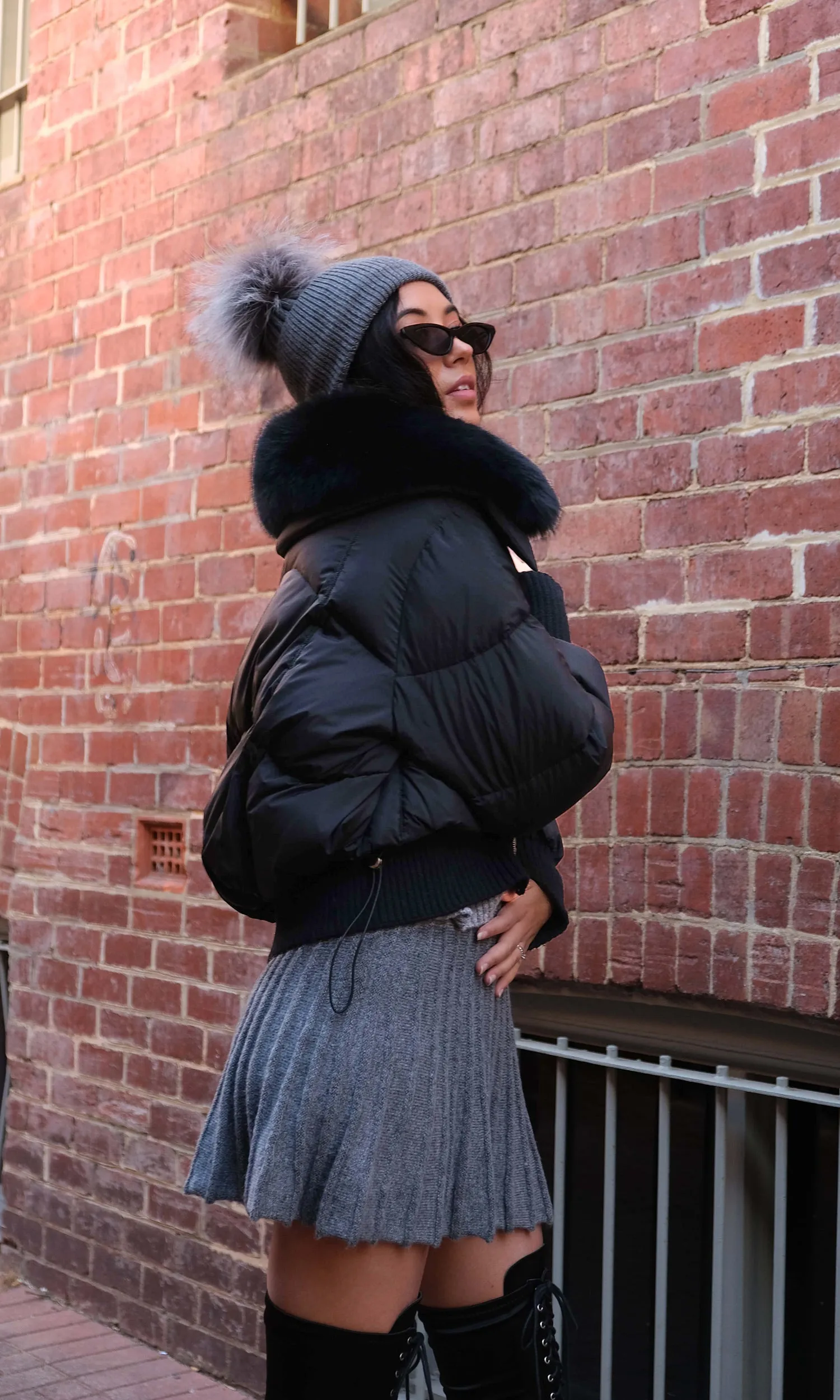 Billie Puffer in Black