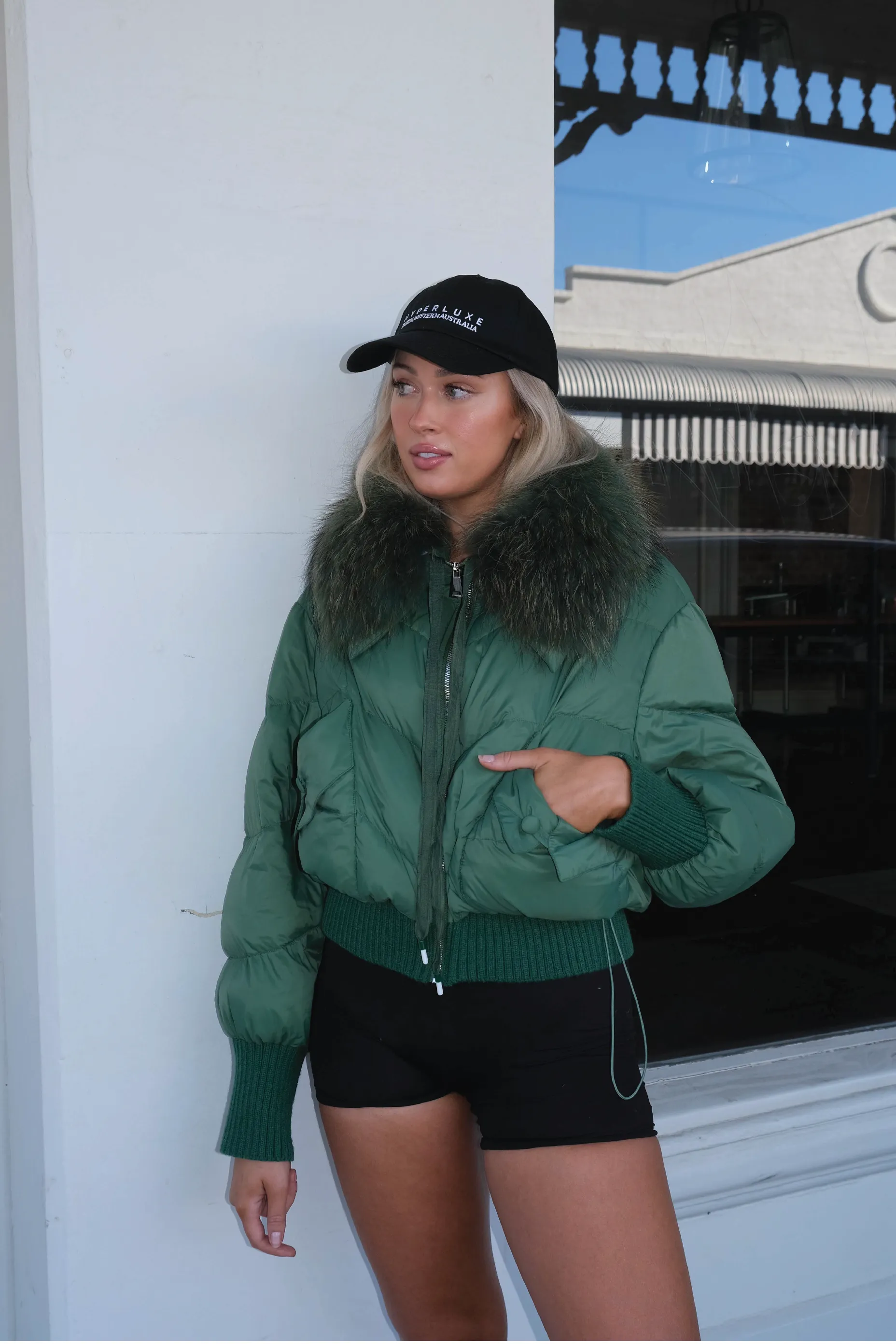 Billie Puffer in Jade
