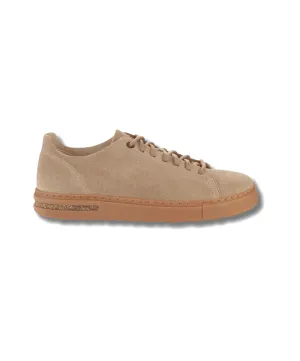 Birkenstock Bend Low Decon Suede Leather Grey Taupe Sneakers