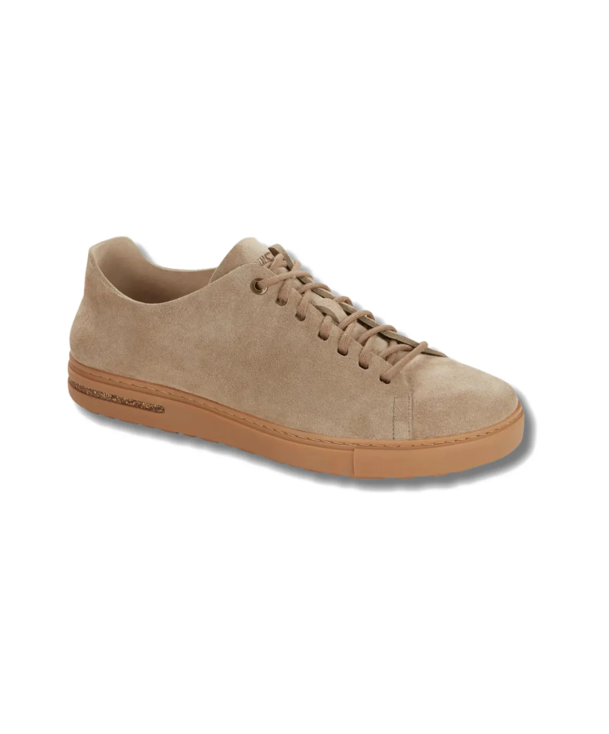 Birkenstock Bend Low Decon Suede Leather Grey Taupe Sneakers
