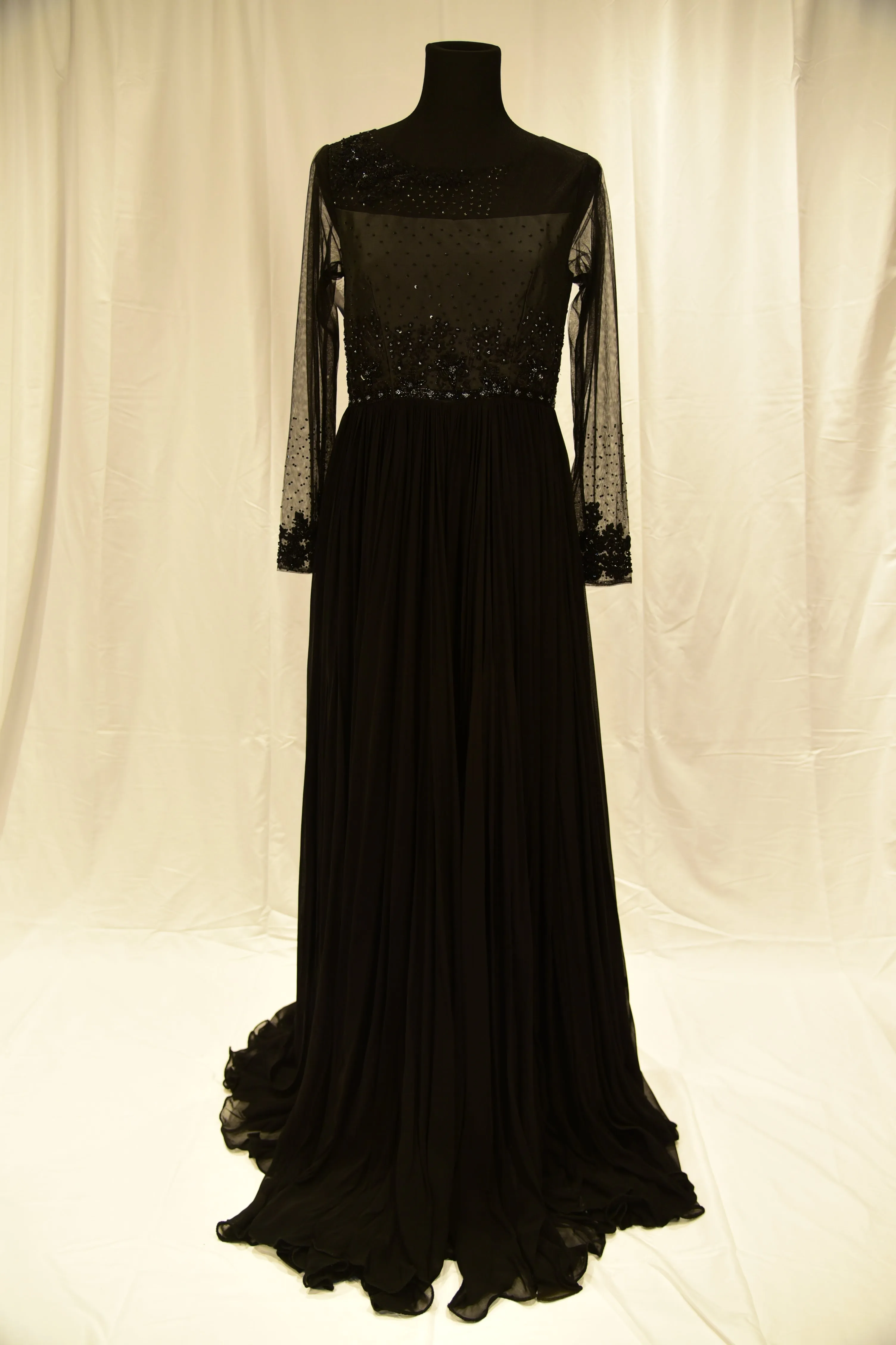 Black gown