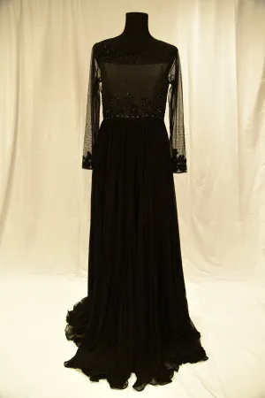 Black gown