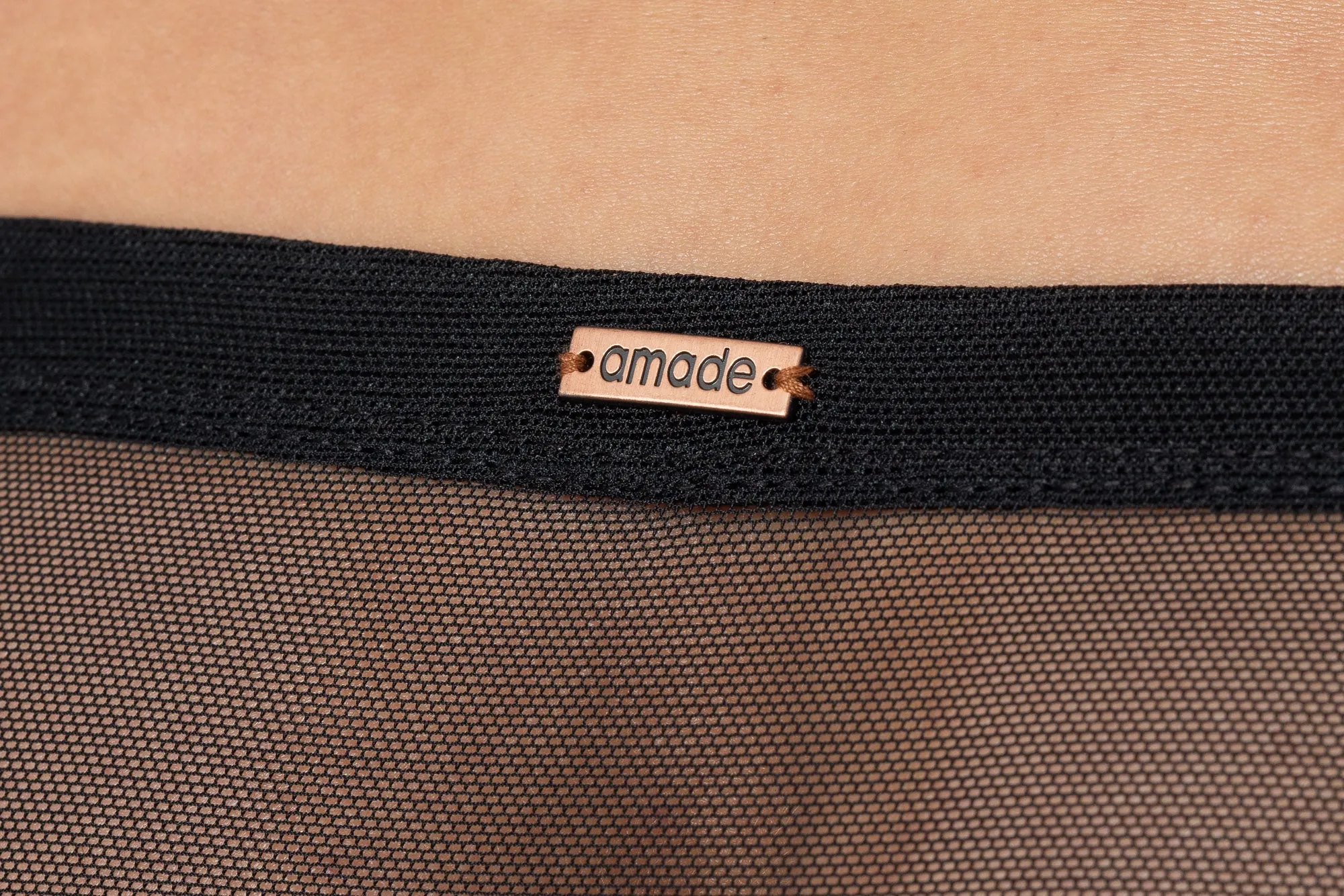 Black - GRANT Sheer Mesh Boxer Brief