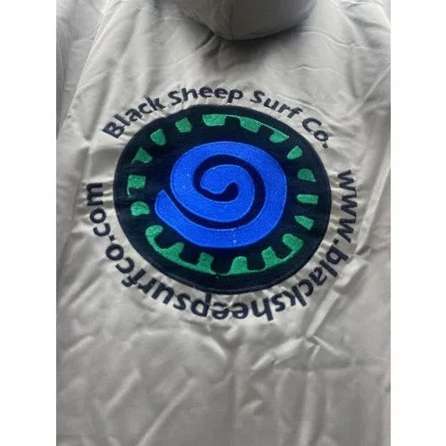Black Sheep Surf Co Waterproof Changing Robe - Junior Red-Black-Green-Blue-Grey