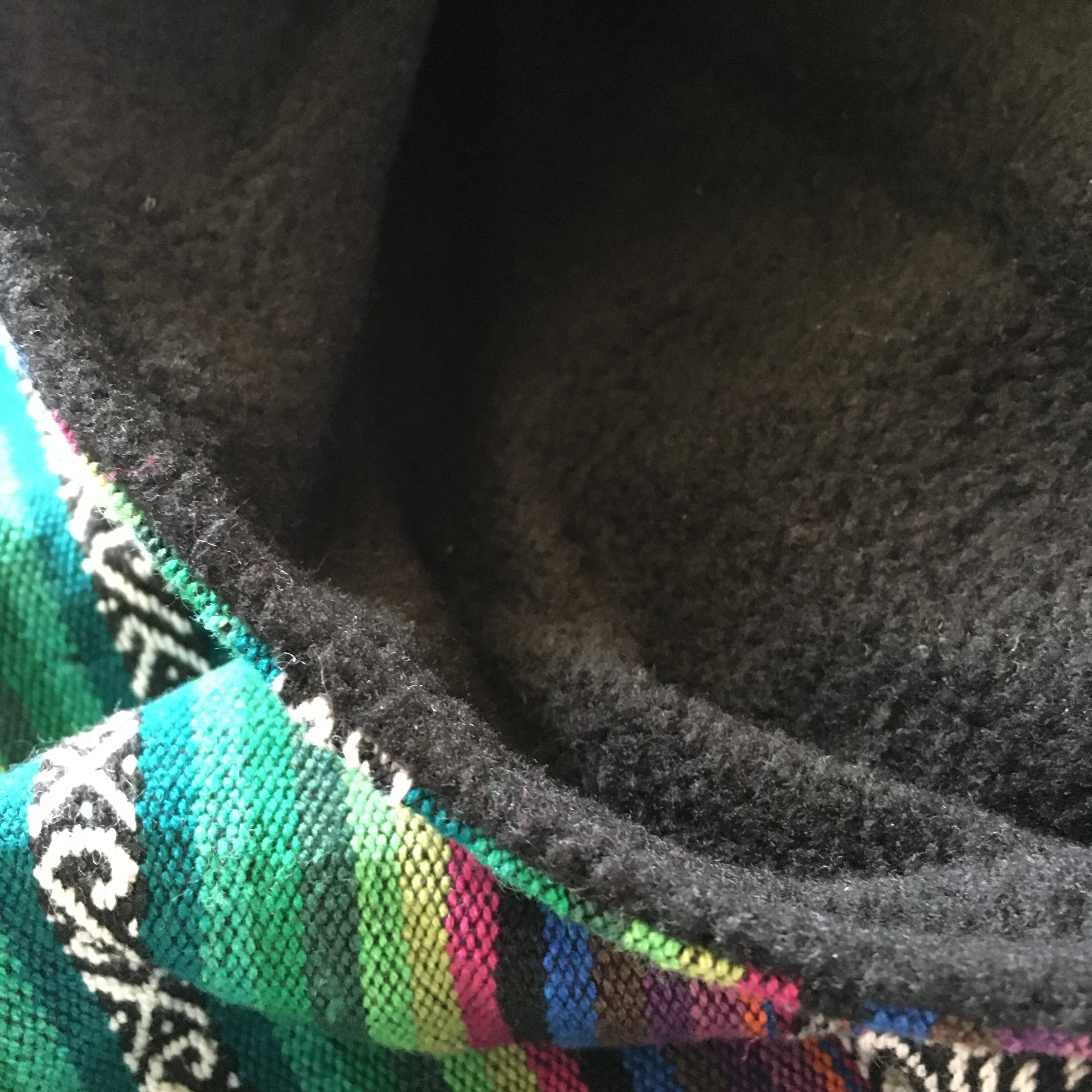 Boho Poncho - Aztec Green