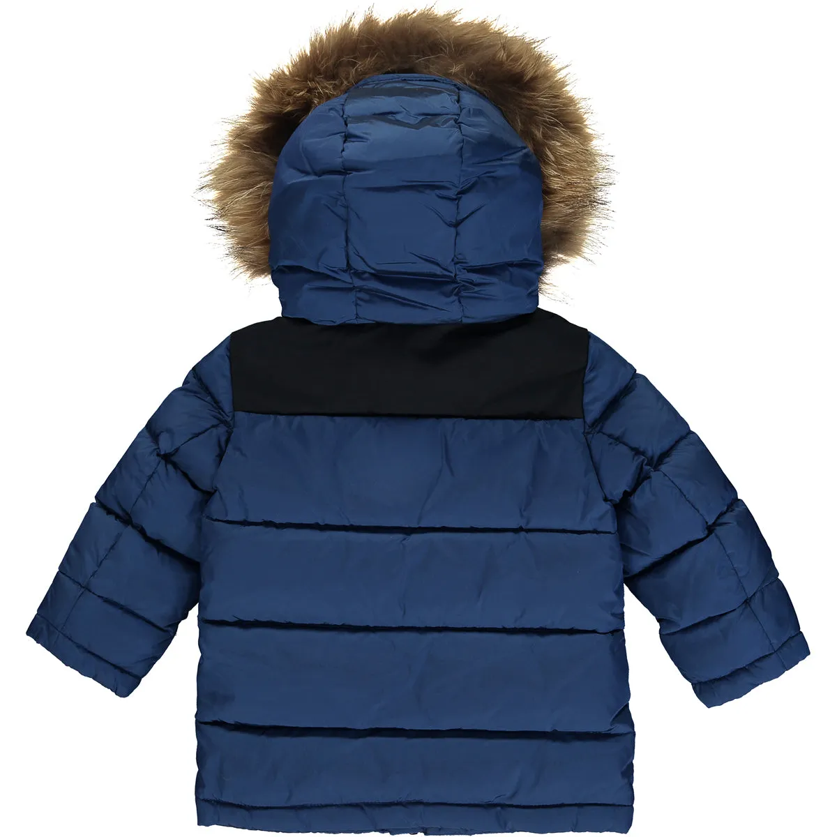 Boys Navy Blue Puffer Jacket