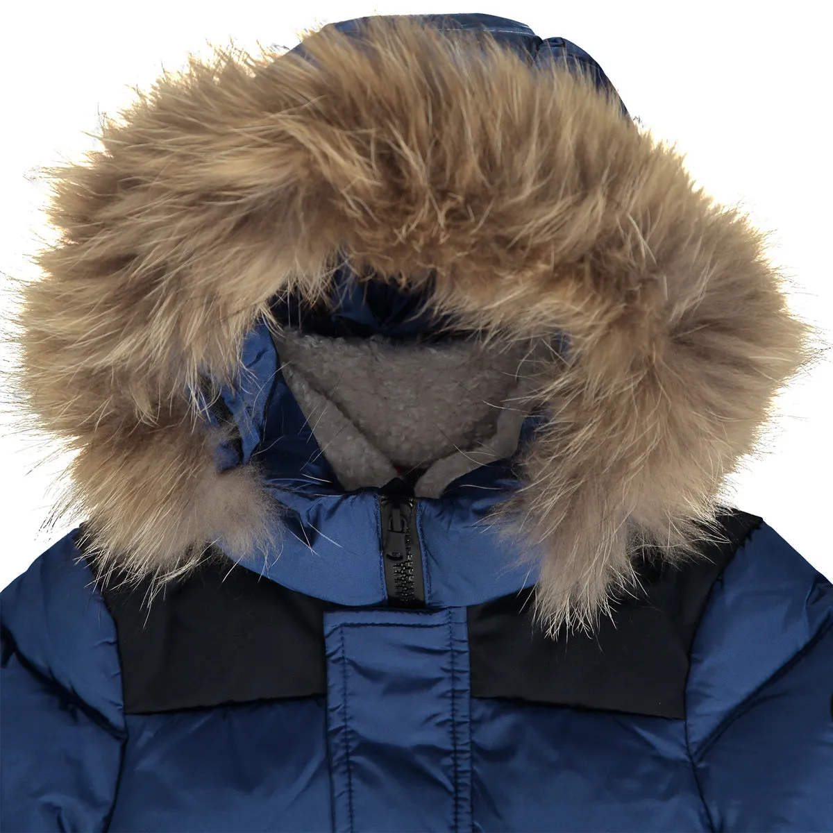 Boys Navy Blue Puffer Jacket
