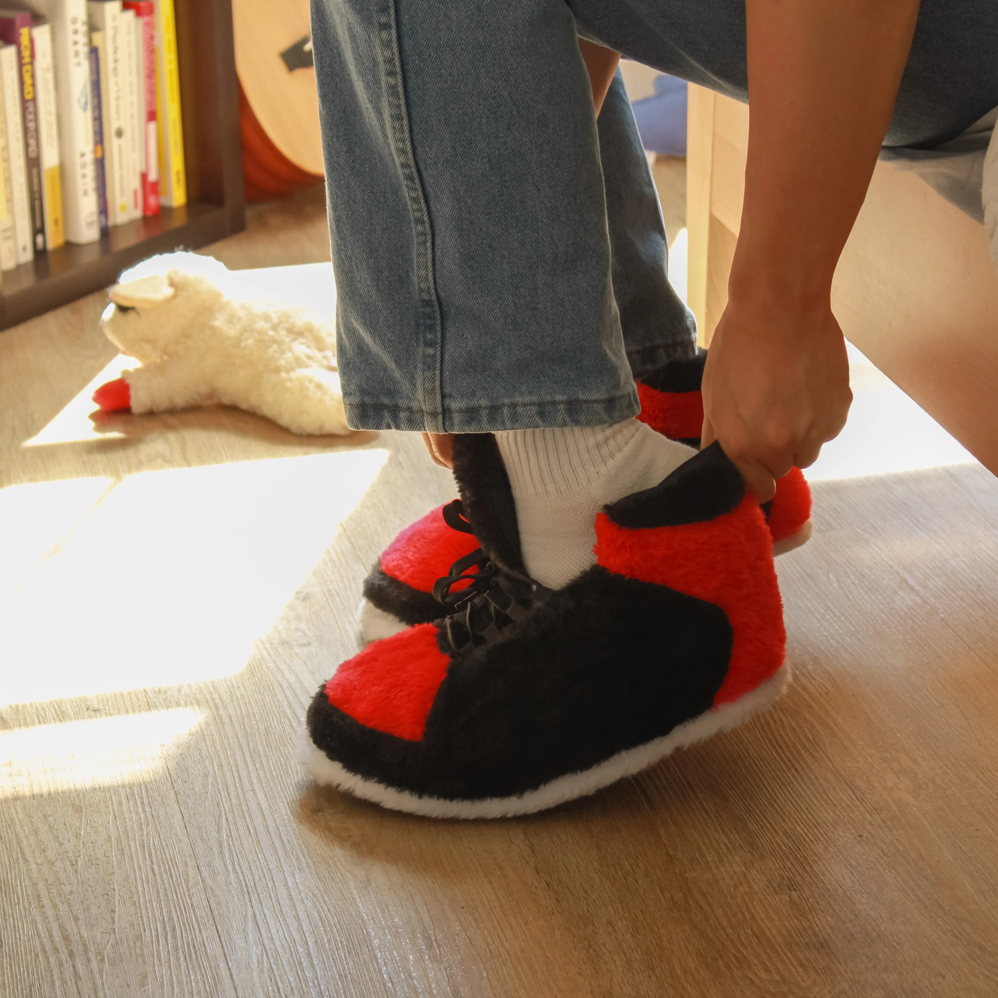 Bred Sneaker Slipper