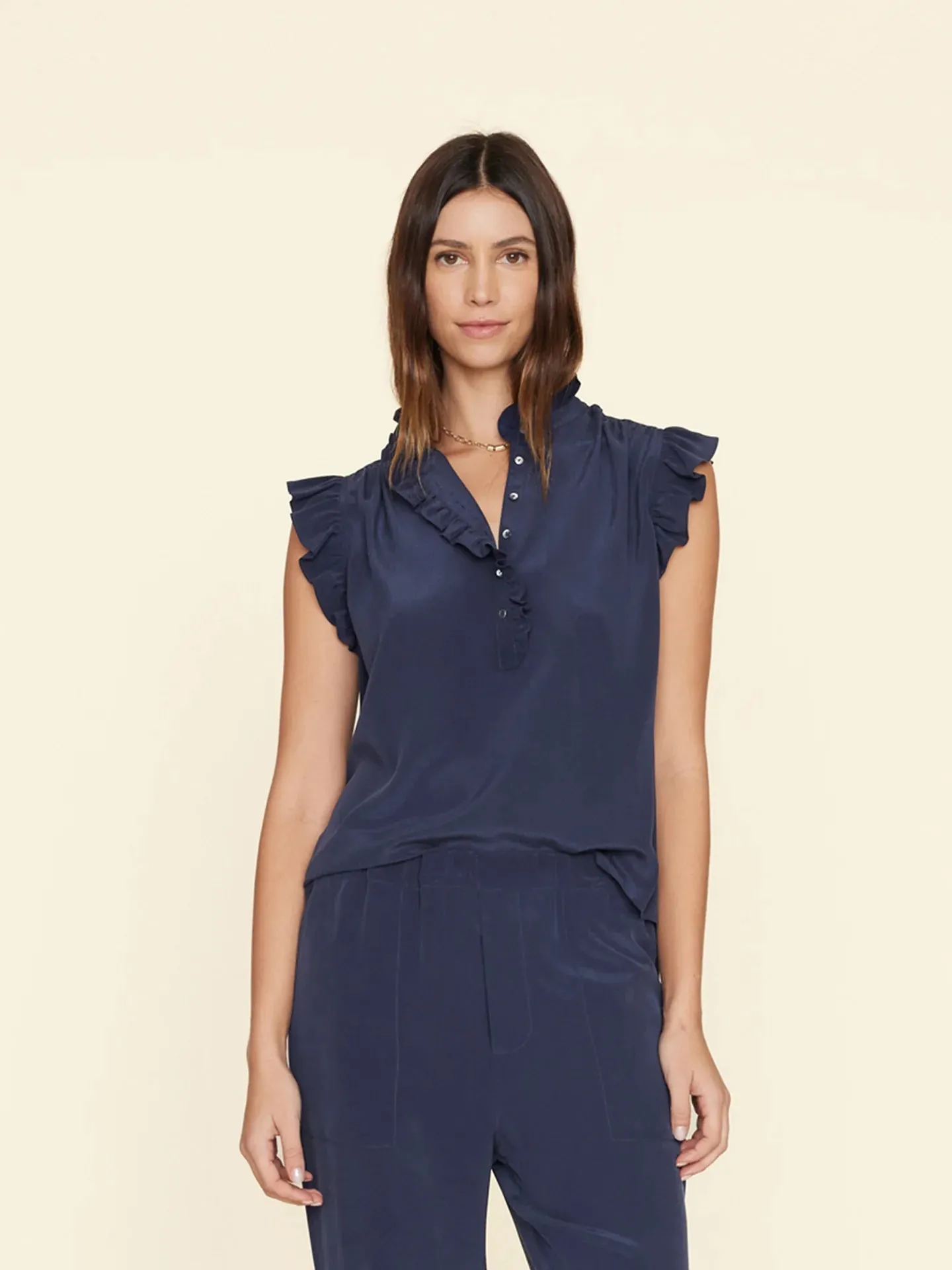 Brenna Silk Top