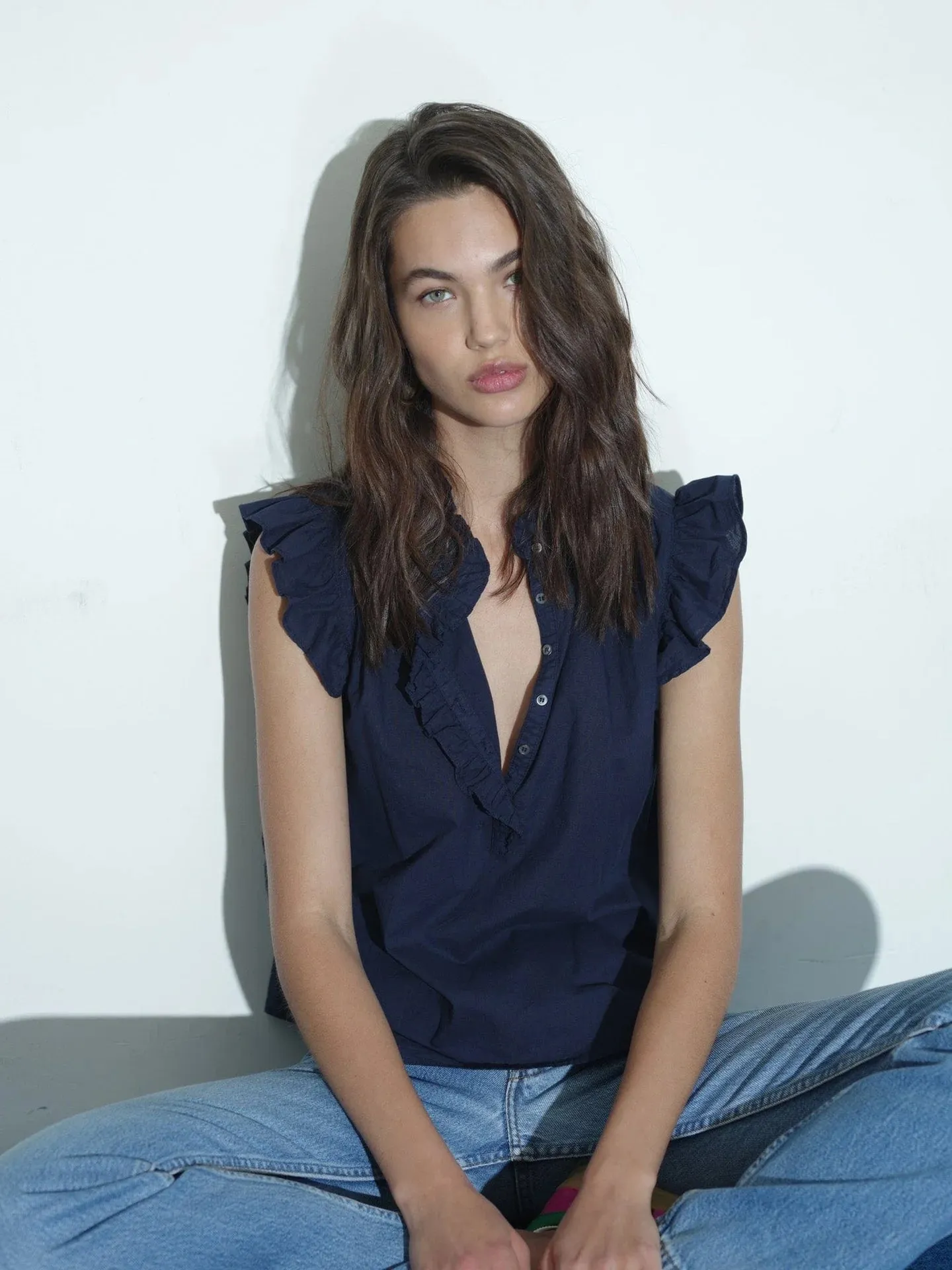 Brenna Silk Top