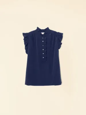 Brenna Silk Top