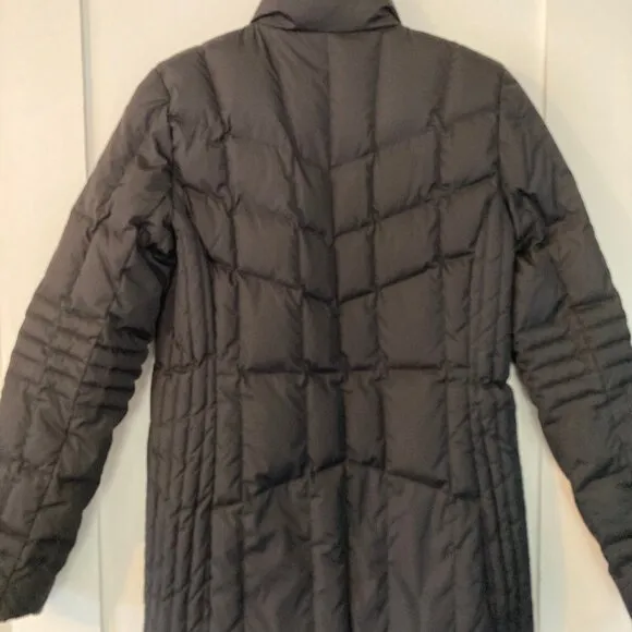 Brooks Brothers 346 Down Puffer Jacket Black Quilted Women's Size 2