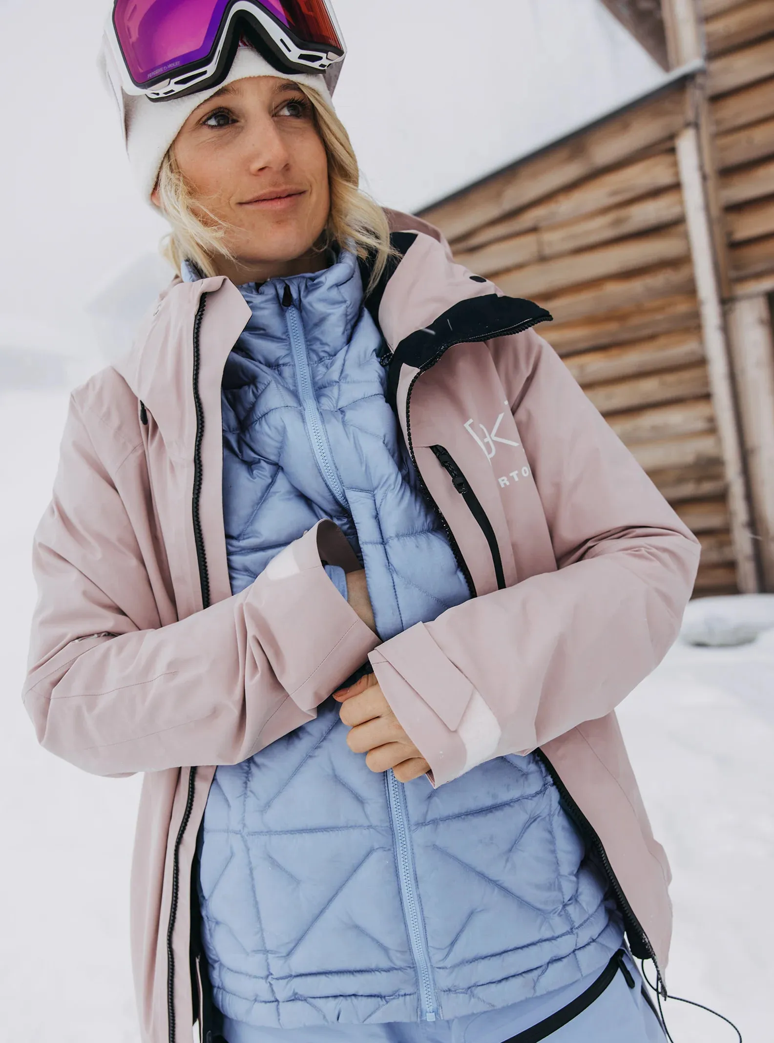 Burton [ak] Baker Down Insulated Jacket Womens 2025 Dusty Blue