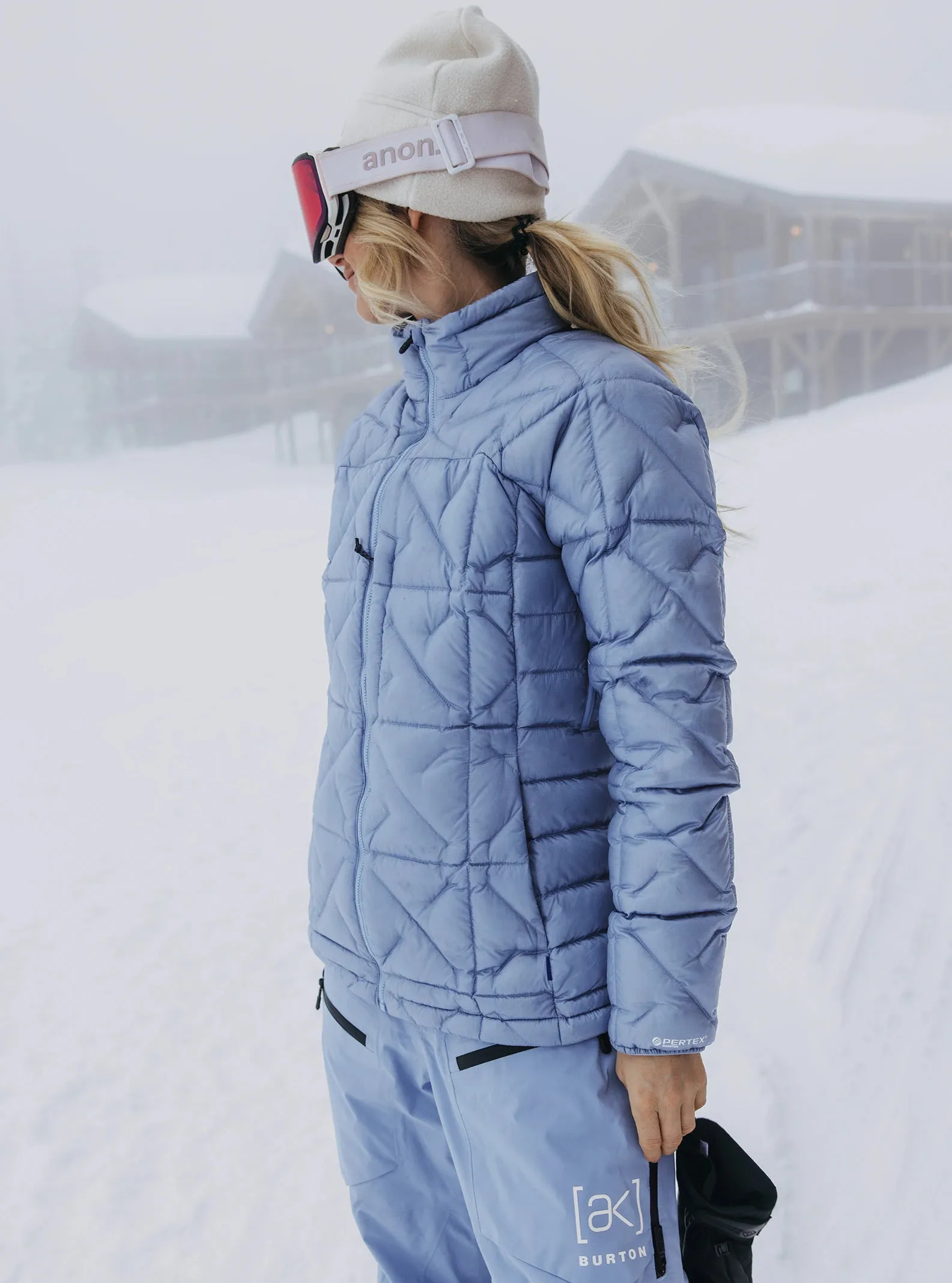 Burton [ak] Baker Down Insulated Jacket Womens 2025 Dusty Blue