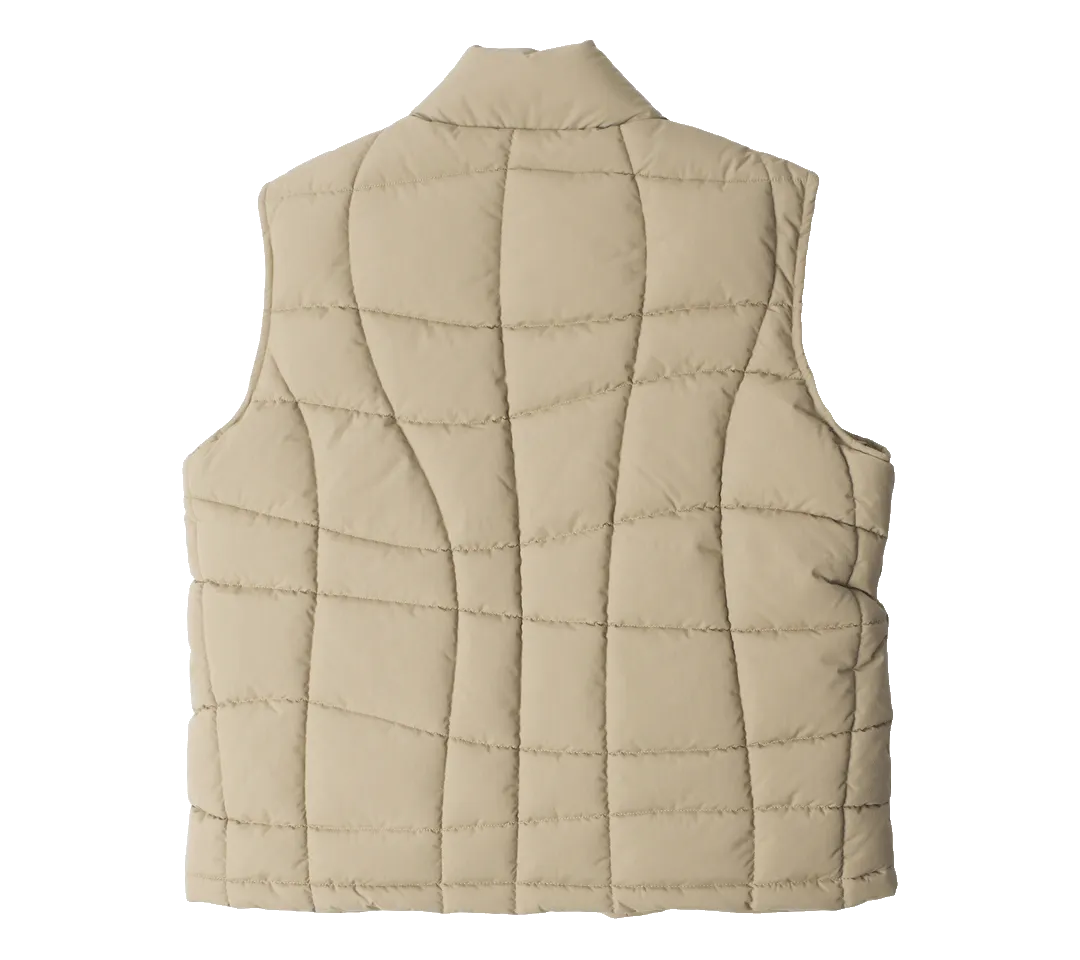 by Parra Waved Alien Puffer Vest