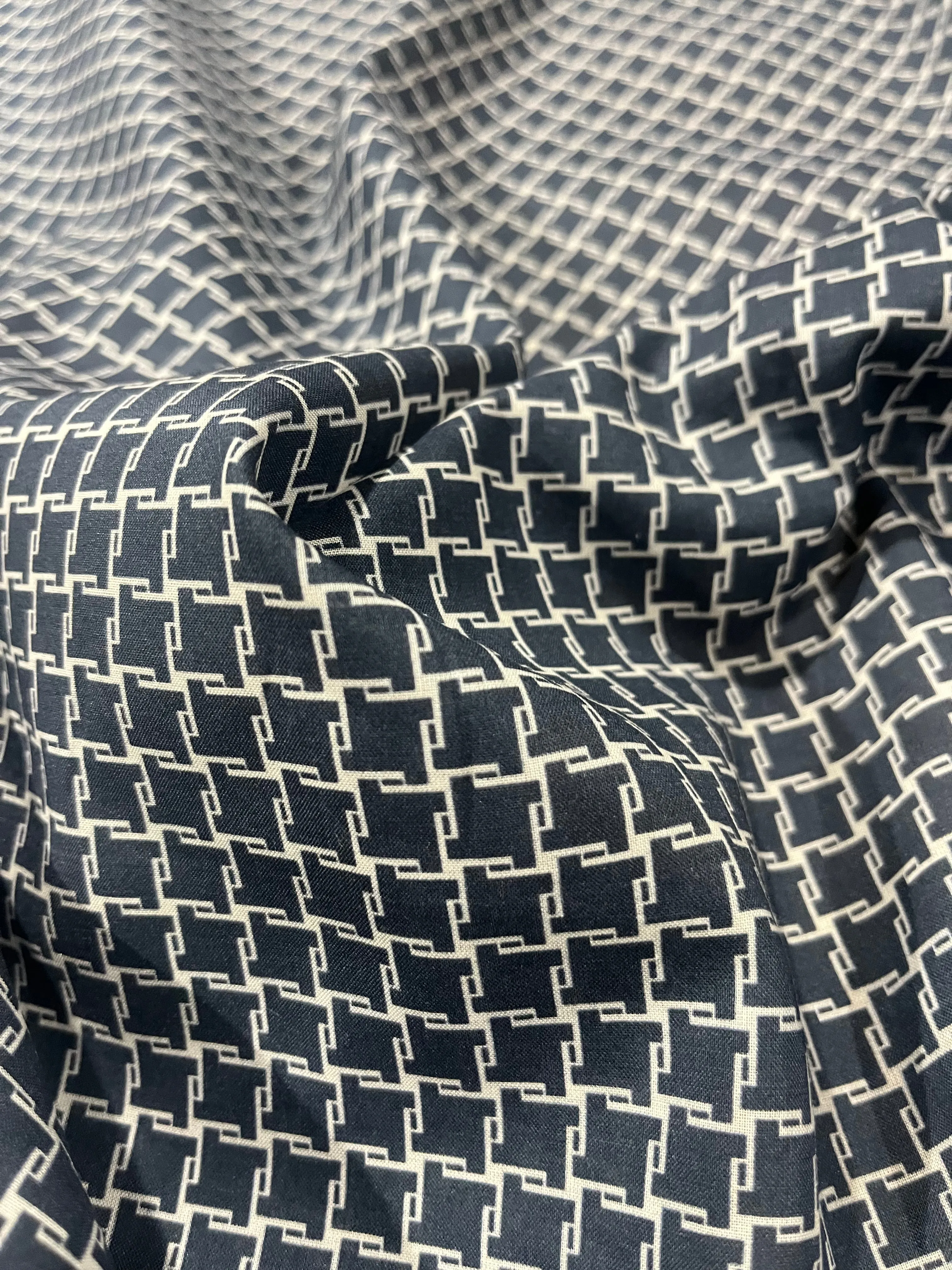 C02 cotton voile "chess"