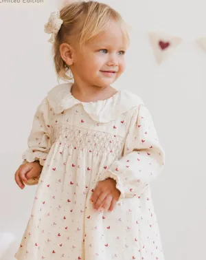 Callie Dress - Heart Ditsy