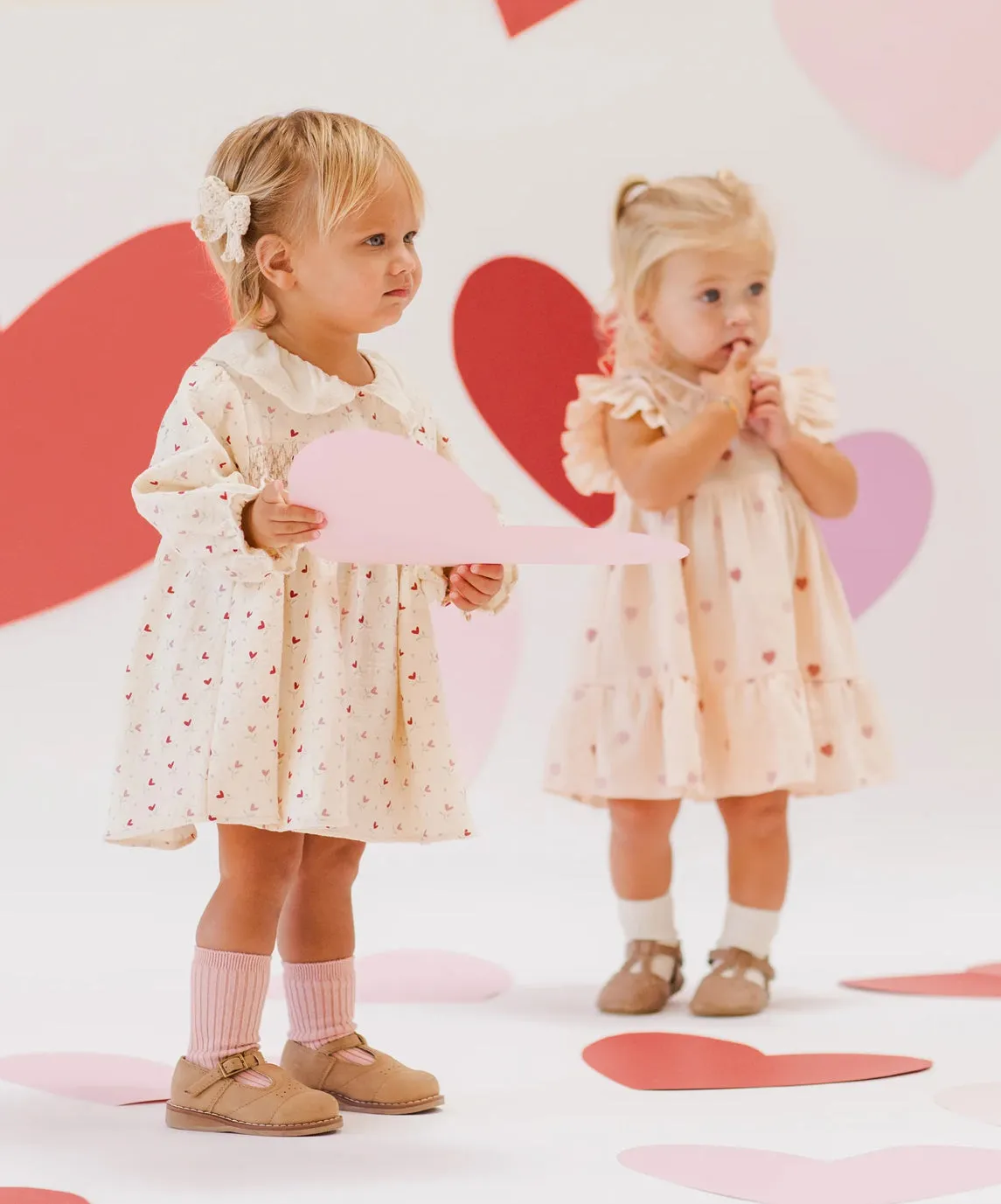 Callie Dress - Heart Ditsy