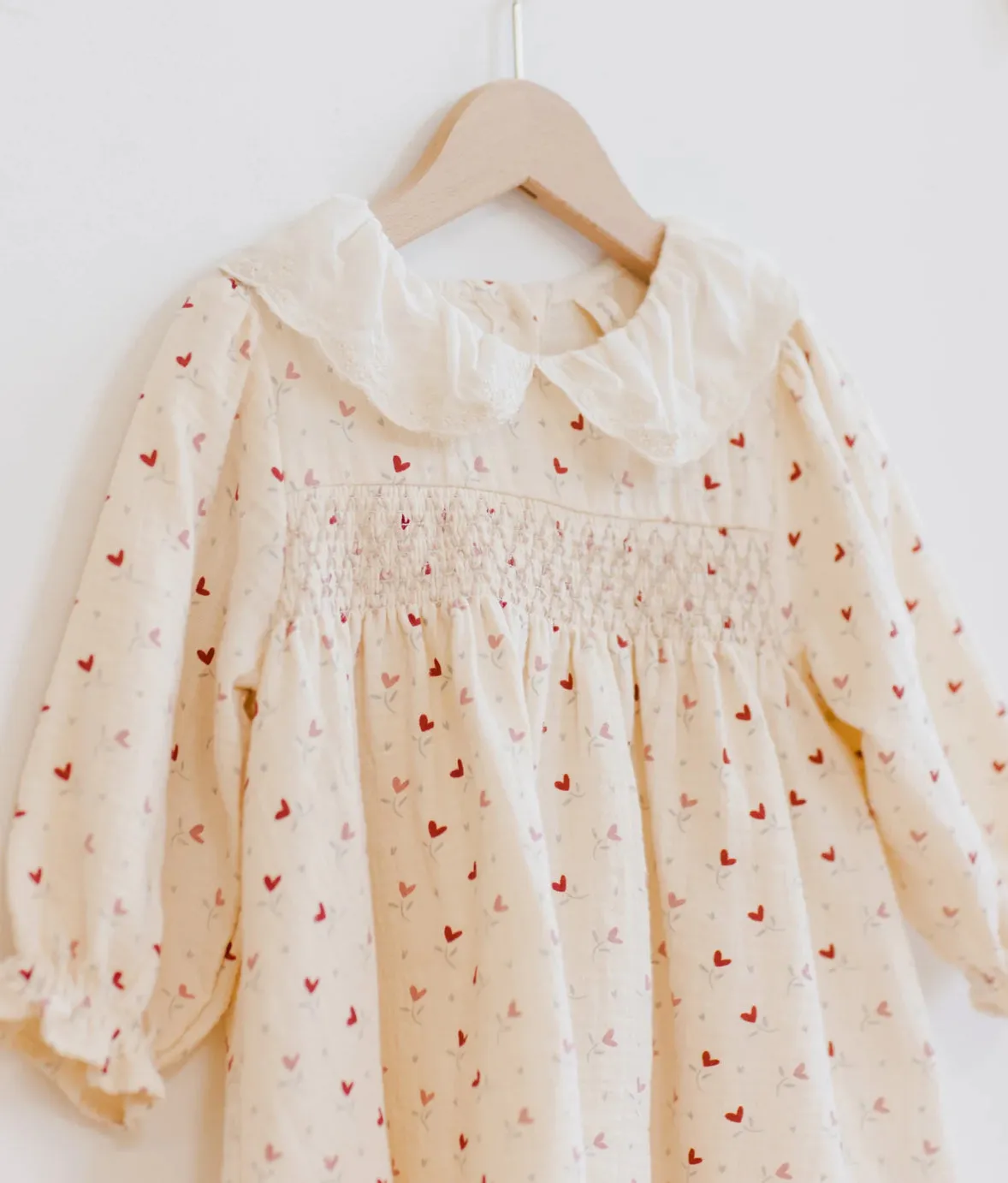 Callie Dress - Heart Ditsy
