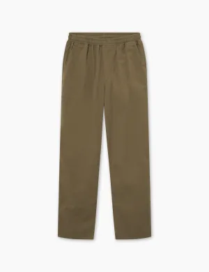 CALM SEERSUCKER PANTS - ARMY