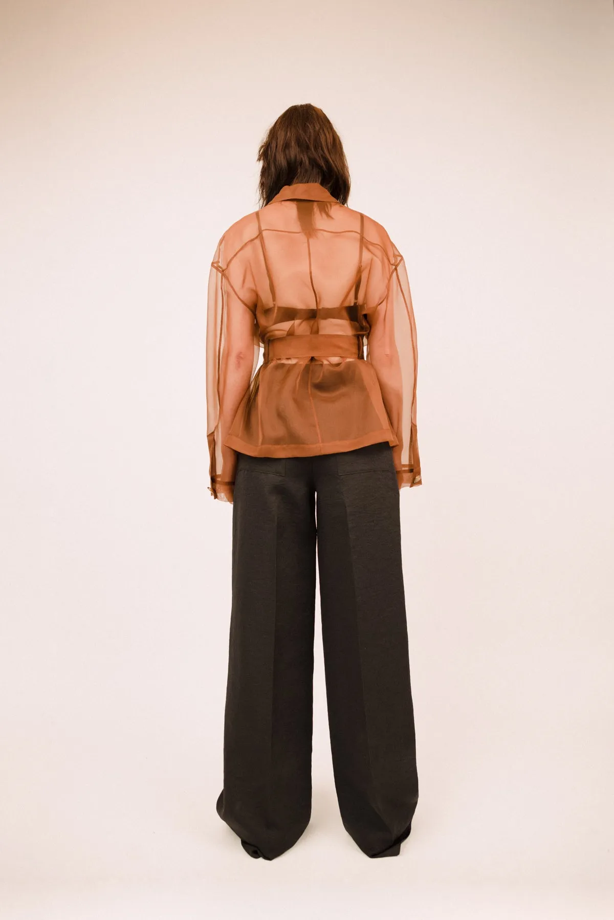 Carine Organza Safari Jacket