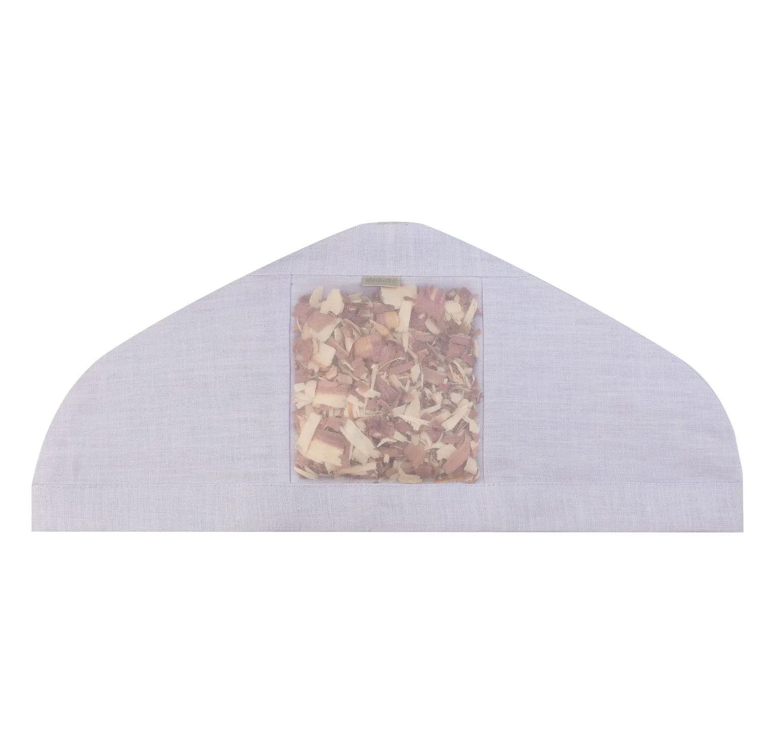 Cedar Hanger Cover Purple Linen