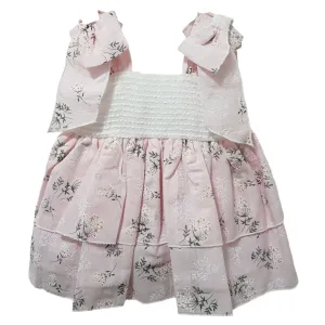 Ceyber Baby Girls Bow Shoulder Floral Dress
