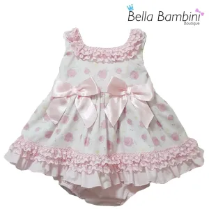 Ceyber Baby Girls Pink Floral Dress
