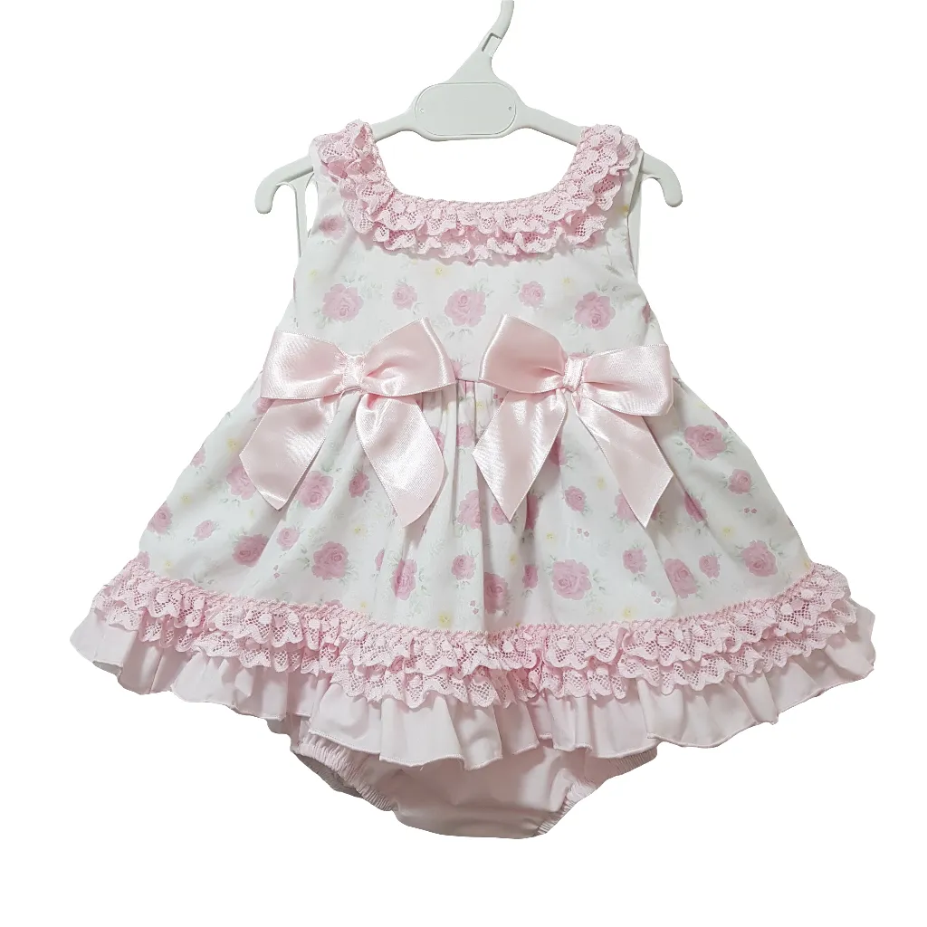 Ceyber Baby Girls Pink Floral Dress