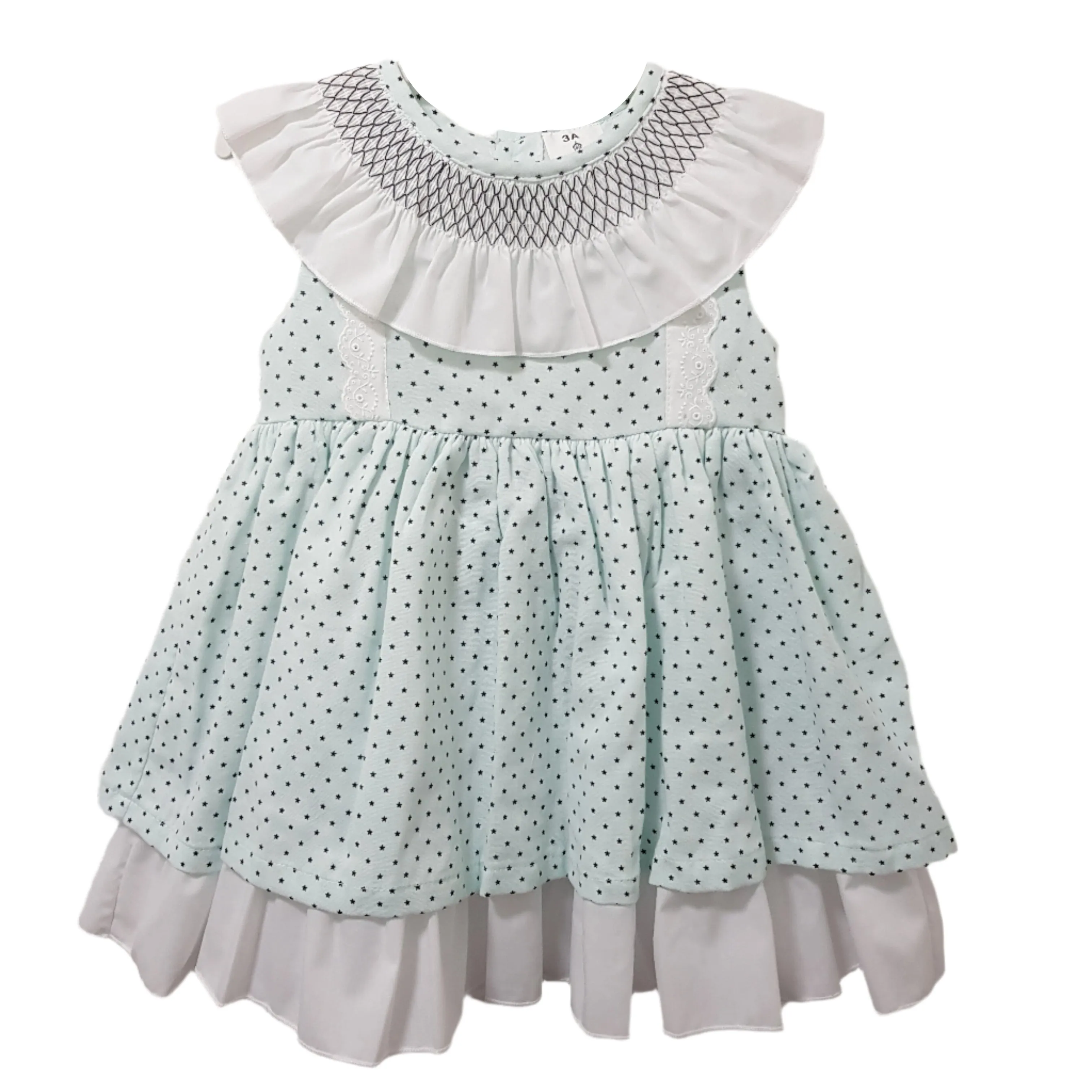 Ceyber Older Girls Mint Star Dress