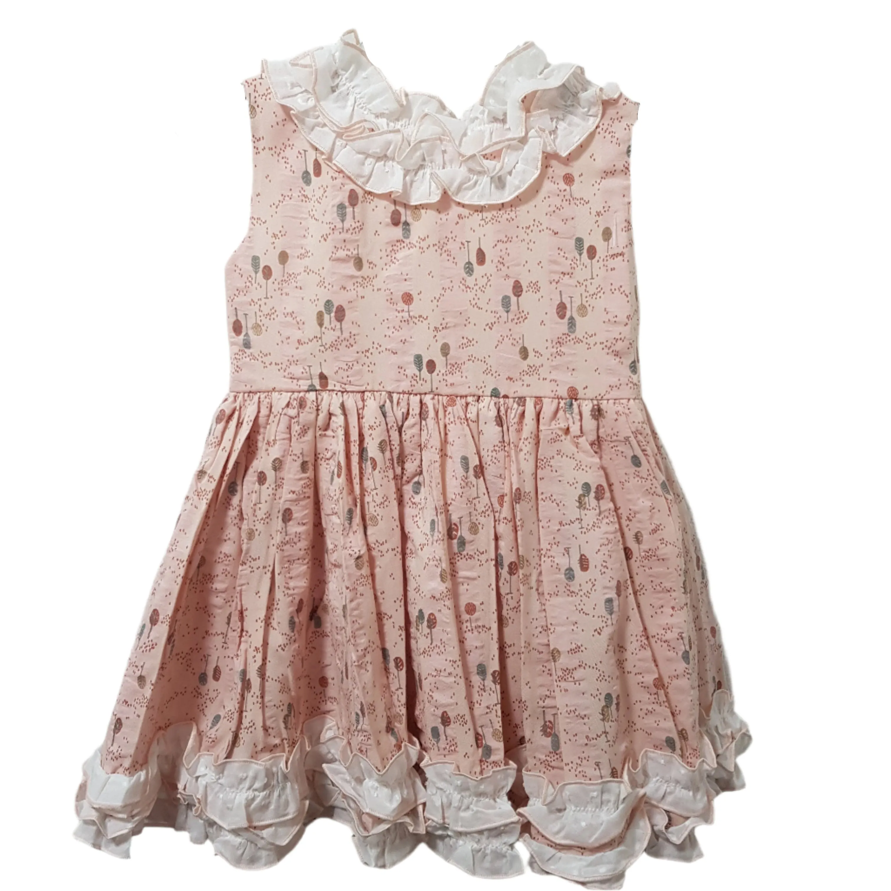 Ceyber Older Girls Peach Forest Dress