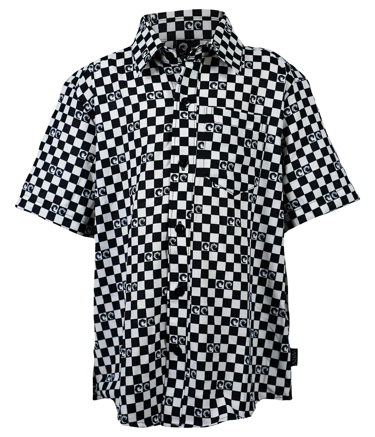 Checker Toddler S/S Woven