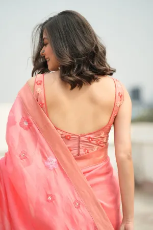 Cherry Blossom Blouse -Pink