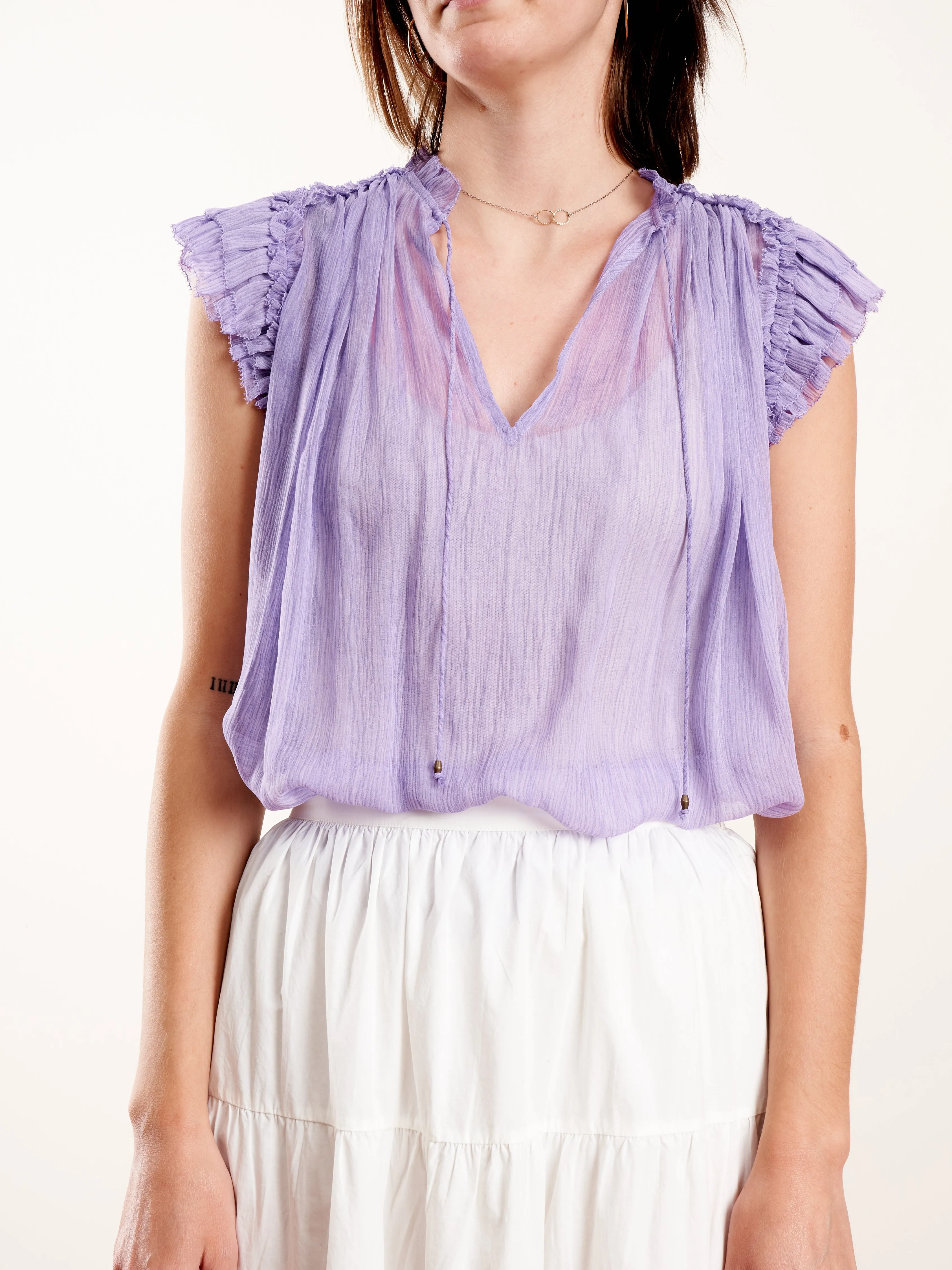 clea top - lavender