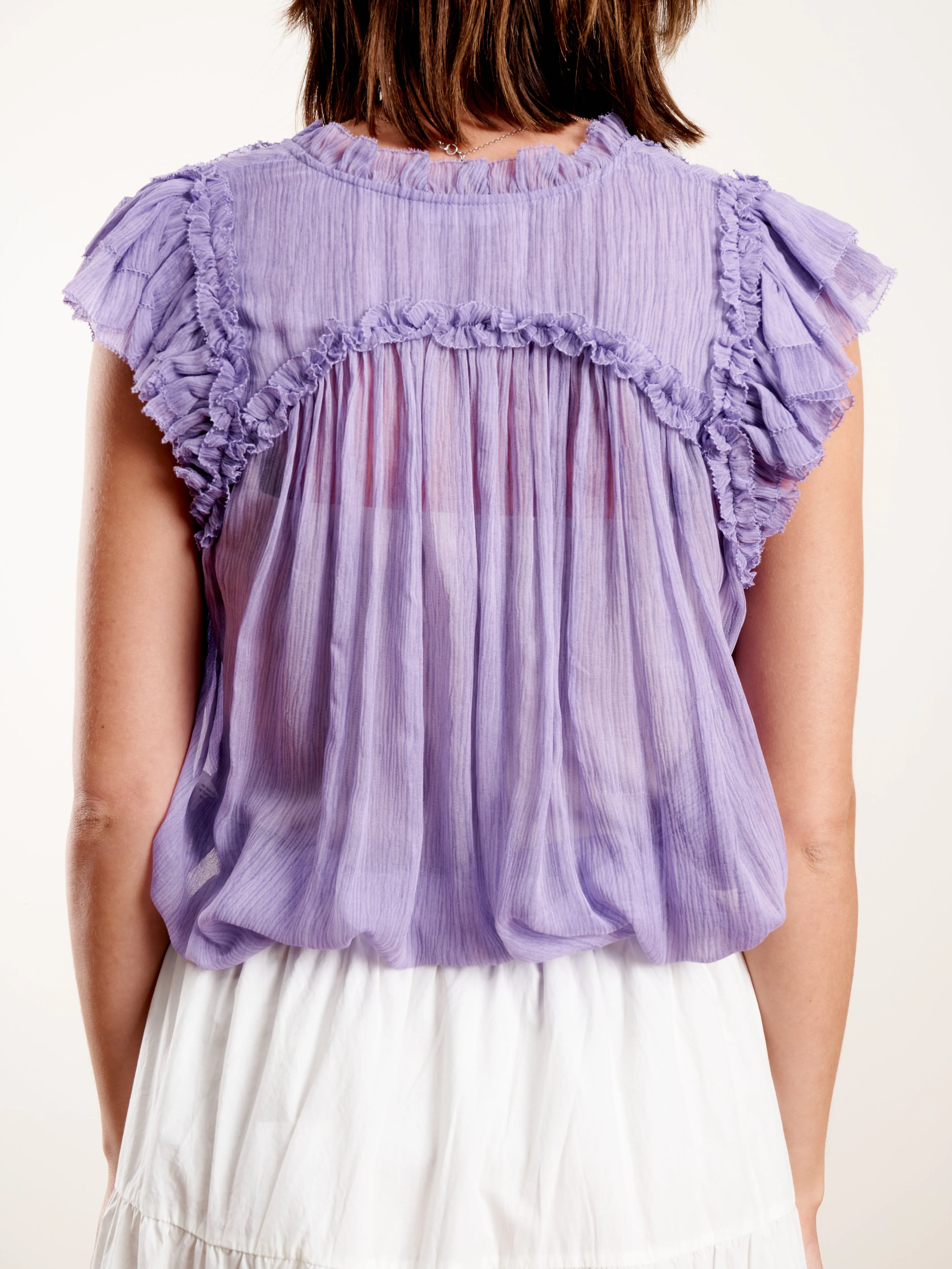 clea top - lavender