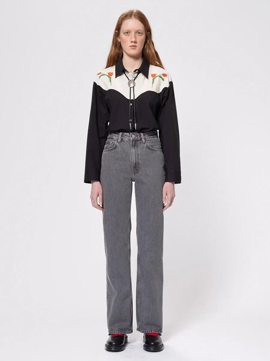 Clean Eileen Jeans - Ash Grey