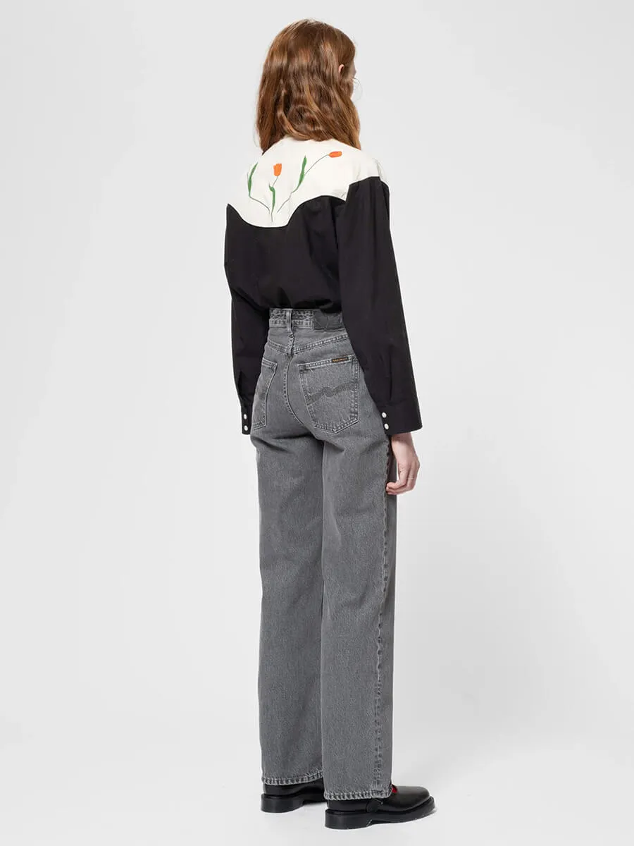 Clean Eileen Jeans - Ash Grey