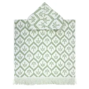 Cocos Kids Poncho - Sage