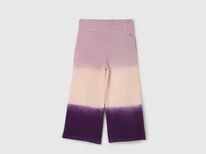 Colorblock Regular Fit Mid Waist Pants