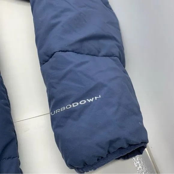 Columbia Turbodown Jacket Womens XS Goose Down Puffer Thermal Omni-Heat Hooded