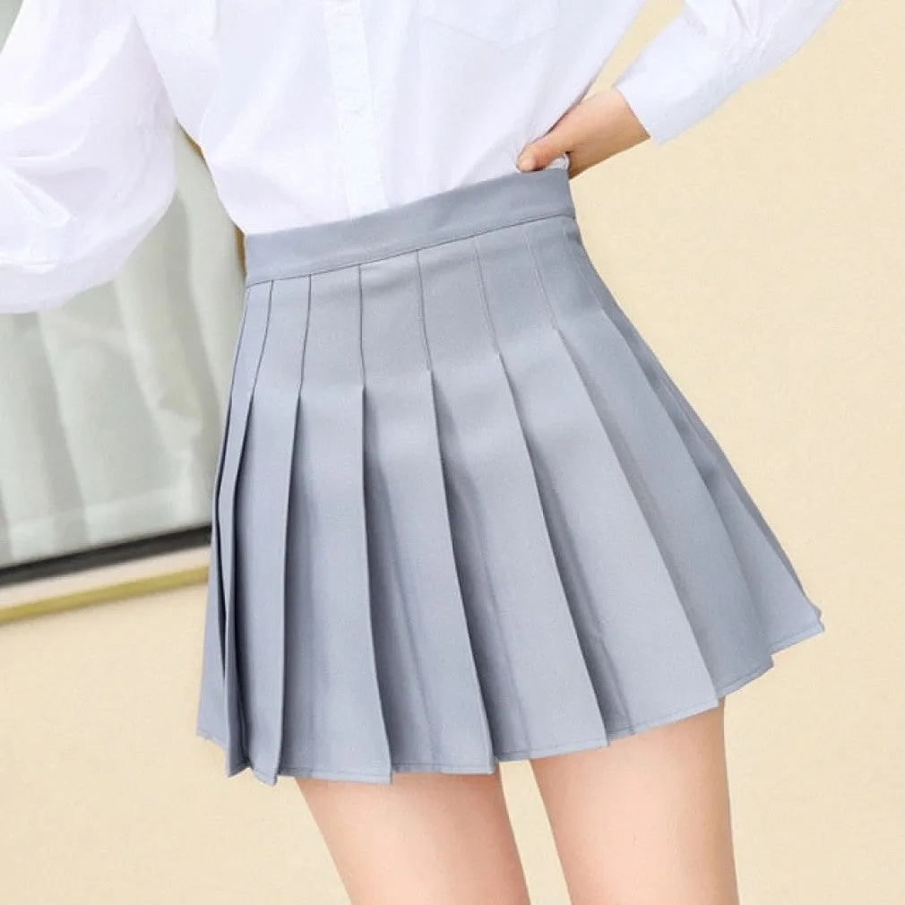 ContiNent 33 Summer Women Skirts Korean Cute Style Plaid Skirts for Girls High Waist School Pleated Mini Skirts Women