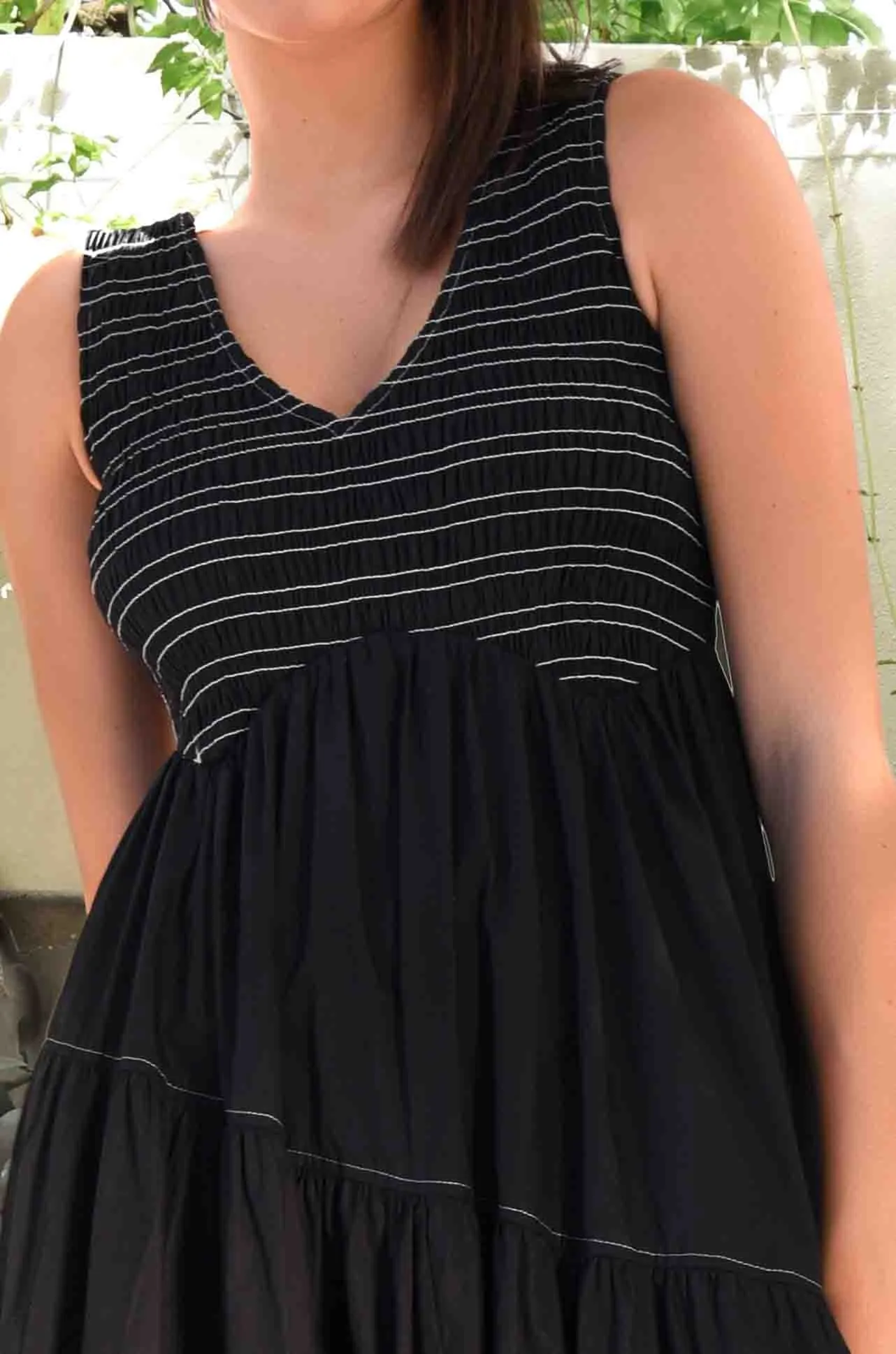 Cooper - Ready To Shirr Things Up Shirring Is Caring Dress