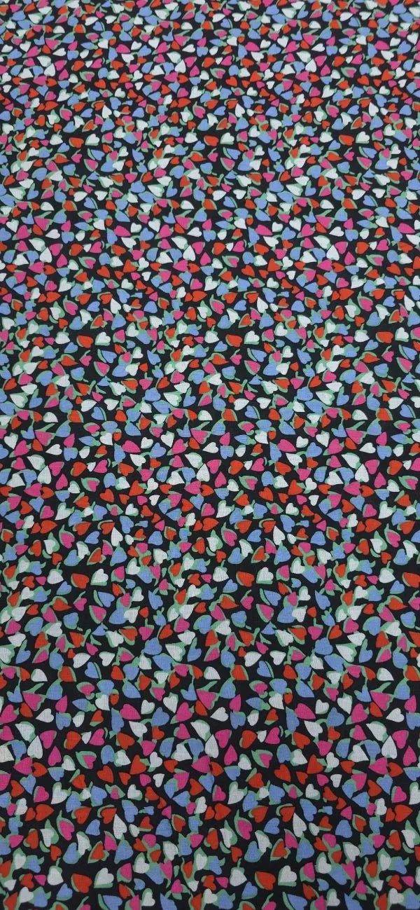 Cotton Voile Hearts