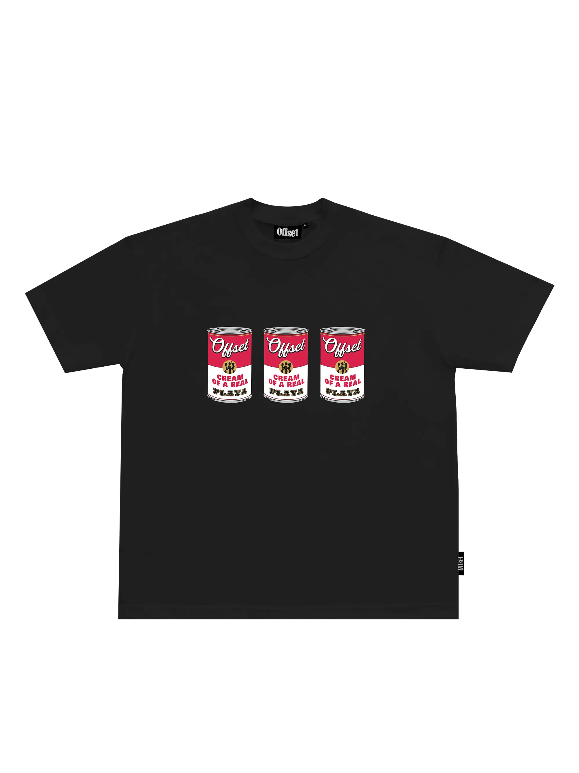 Cream S/S (Black)