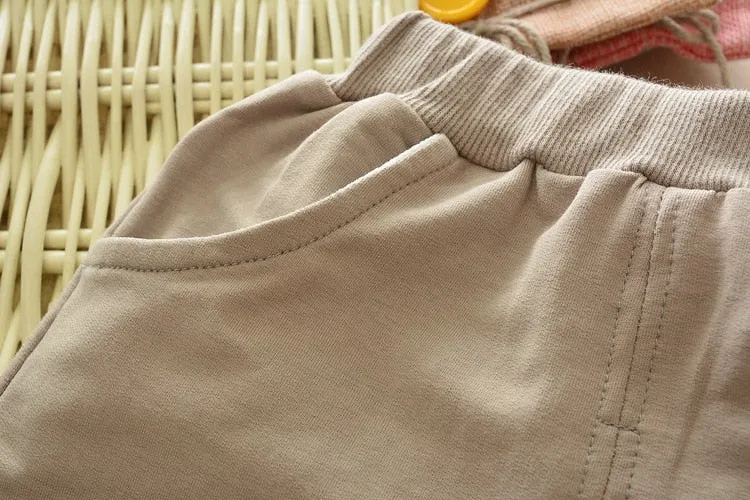 Cute Baby Boy Clothing Set Pullover Pants