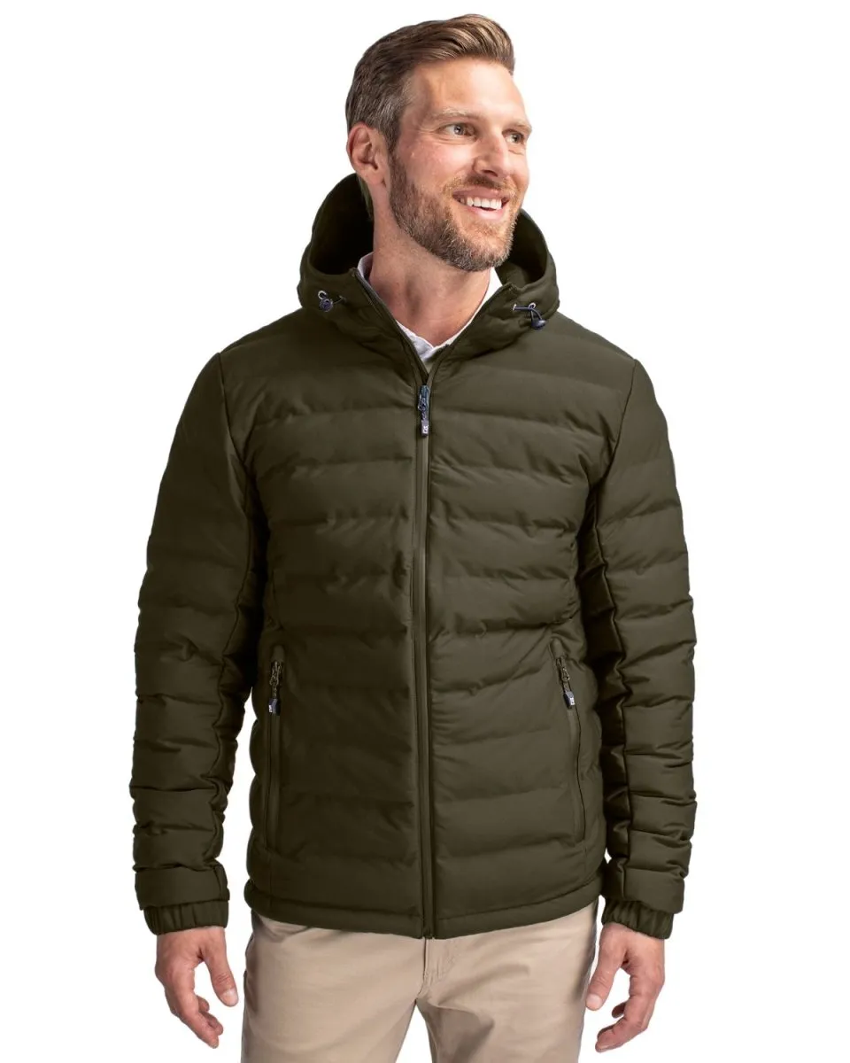 Cutter & Buck Men's Mission Ridge Repreve® Eco Insulated Puffer Jacket