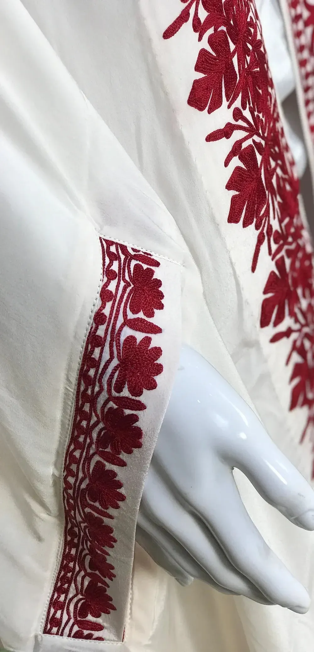 Deal of the hour Thread Embroidery Price-reduced Cape Red Summer White with