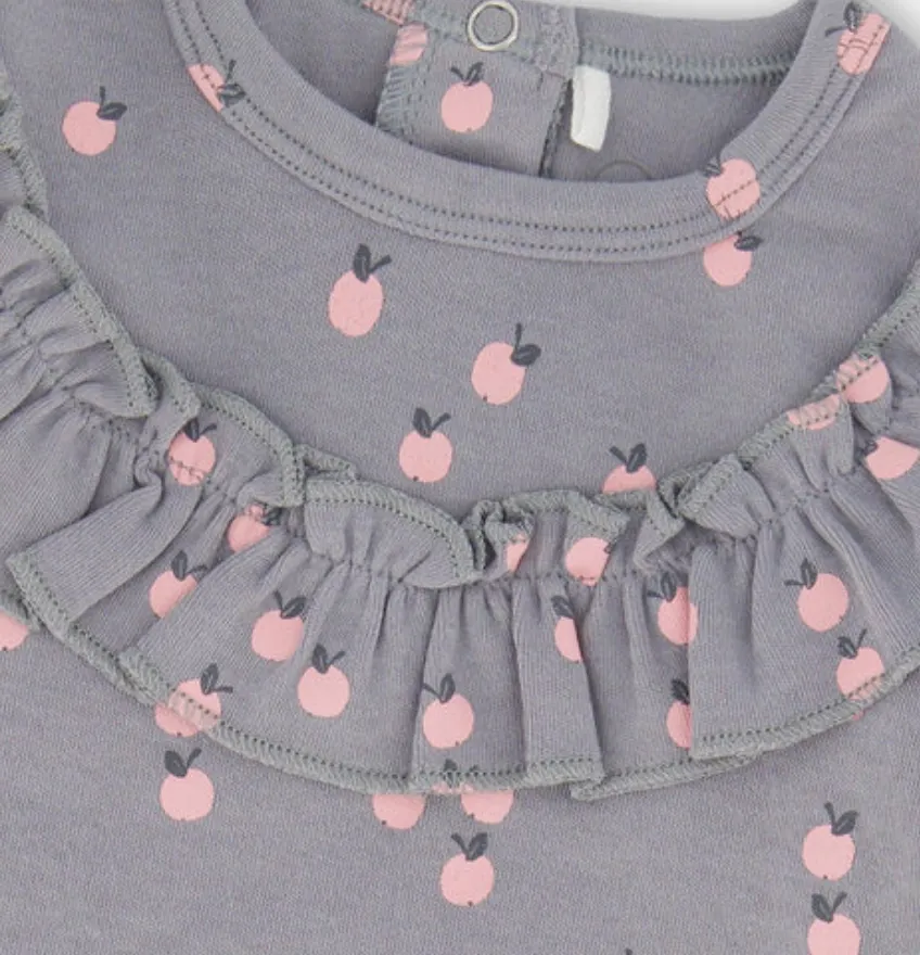 Deux Par Deux Pink Apple Tee and Pant